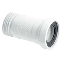 McAlpine Straight Flexible WC Connector 170 - 410mm