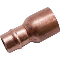 Copper Solder Ring Fitting Reducer 15mm x 8mm