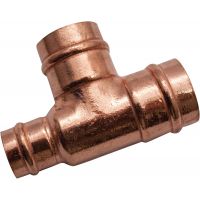 Copper Solder Ring Reducing Tee