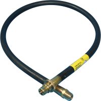 Cooker Hose with Bayonet Straight 1200mm (4')