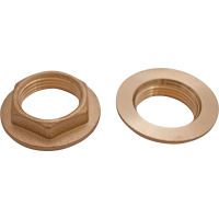 Brass Back Nut ¾" (Pack of 2)