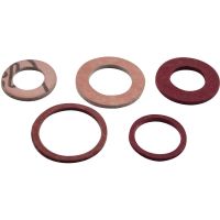 Assorted Fibre Washers Pack 6