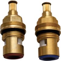 Ceramic Tap Gland Limited Turn ½" with 9mm Spline Pack 2