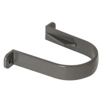 FloPlast Anthracite Grey 68mm Round Downpipe Clip