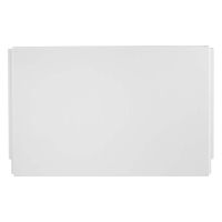 White Acrylic End Bath Panel 700mm