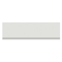 Sonic Reinforced White Acrylic Front Bath Panel 1700mm