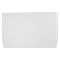 Sonic Reinforced White Acrylic End Bath Panel 800mm