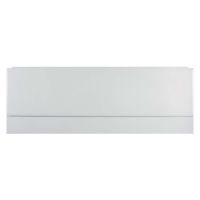White MDF Front Bath Panel with Adjustable Plinth 1700mm