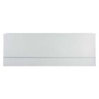 White MDF Front Bath Panel with Adjustable Plinth 1700mm