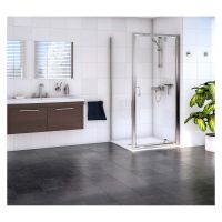 Aqualux Shine 760mm Pivot Shower Door