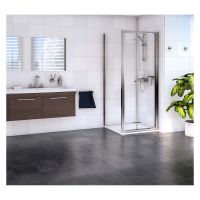 Aqualux Shine 800mm Bi-Fold Shower Door
