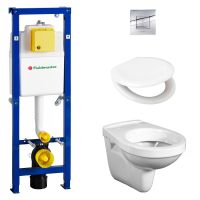 Fluidmaster Complete Wall Hung Toilet Pack