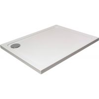 Low Profile Stone Resin White Shower Tray 1200 x 760mm