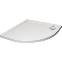 Low Profile Stone Resin White Quadrant Shower Tray 900 x 900mm