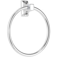 Croydex Sutton Towel Ring Chrome