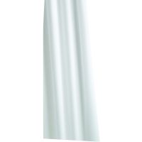 Croydex White Textile Shower Curtain