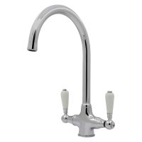 Francis Pegler Rune Kitchen Sink Mixer Tap with Ceramic Handles