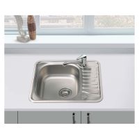 Carysil Stainless Steel Space Saver Kitchen Sink & Tap Pack