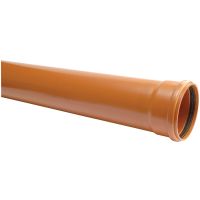 160mm Socketed Underground Pipe 3m