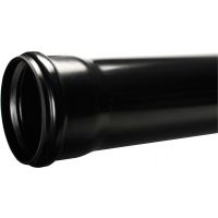 110mm x 2m Single Socket Soil Pipe