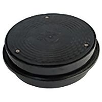 Shallow Access uPVC Round Frame And Cover