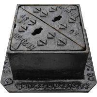 Ductile Surface Box Cover & Frame 150 x 150mm