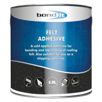 BituBond Roofing Felt Adhesive Black 2.5L