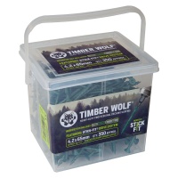 Timber Wolf Decking Screws 4.2 x 65mm Pack of 350