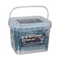 Timber Wolf Exterior Woodscrews 5 x 80mm Pack 400