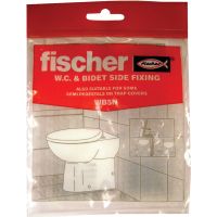 Fischer Toilet Pan & Bidet to Wall Fixing Set
