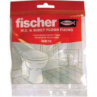 Fischer Toilet Pan & Bidet to Floor Fixing Set