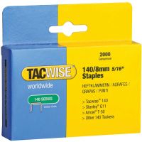 Tacwise 140 Series 8mm Staples Pack of 2000