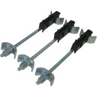 Unika 150mm Easibolt Worktop Jointing Bolts Pack of 3
