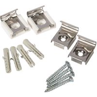 Mirror Fixing Set For Bevelled Mirrors With Spring Clips