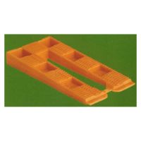 Wedgit Orange Interlocking Wedges 80 x 40 x 8mm Pack of 20