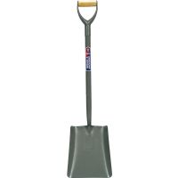 Spear & Jackson No 2 Tubular Steel Square Mouth Shovel