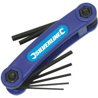 7 Piece Imperial Hex Key Tool