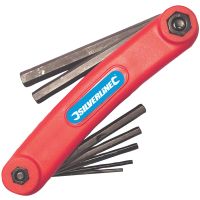 7 Piece Hex Key Metric Tool