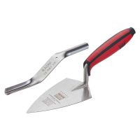 Ragni 6" Pointing Trowel and 1/2" x 5/8" Brick Jointer