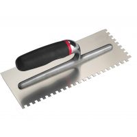 Square Notch Stainless Steel Adhesive Trowel
