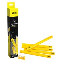 Advent Carpenters Pencils Pack of 10 with Sharpener