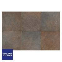 Stonemarket Lucent Porcelain Paving Slab Copper 600x600x20mm 23.04 m²
