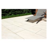 Vitripiazza Cava Quartz Lucio Porcelain Paving Slabs 600 x 600 x 20mm Pack of 2