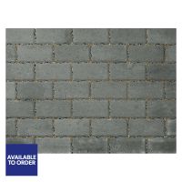 Stonemarket Permeapave® Paver Charcoal 200x100x60mm 8.08 m²