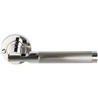 Seriphos Privacy Door Handle Polished Chrome