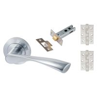 Eclipse Monza Lever On Rose Door Handle Pack