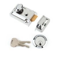 Yale Essentials Night Latch Chrome