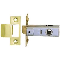 Dale Tubular Mortice Latch Brass Plated 63mm