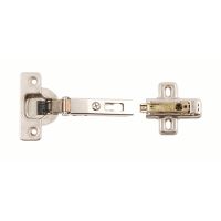 Clip On 90° Kitchen Hinges Silver 35mm Pack 2