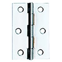 Butt Hinges 1838 Chrome Plated 75mm Pack 20
